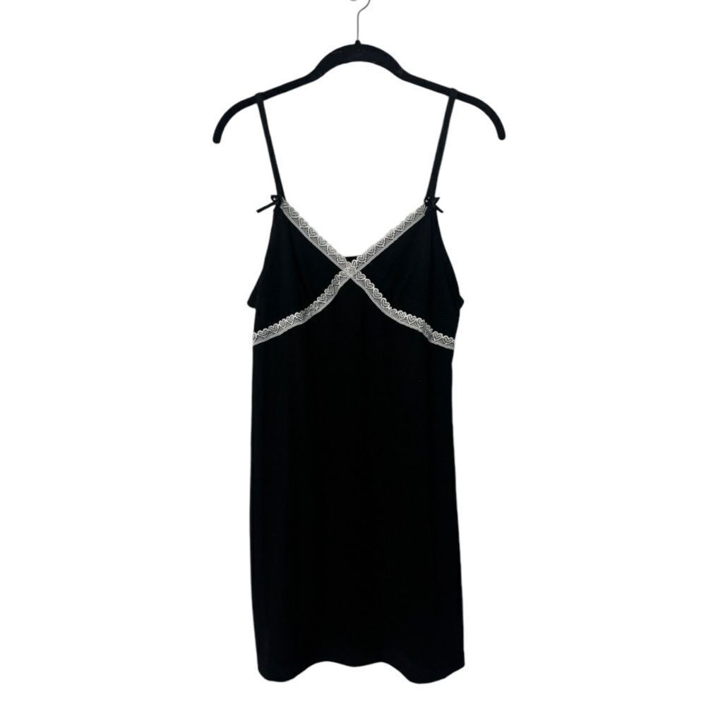 Love to Sleep SZ L Black nightgown